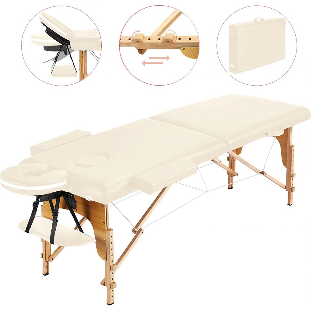 Beauty Salon Lightweight Therapy Salon Bed for Massage